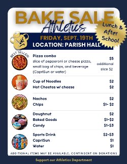 Bake SALE